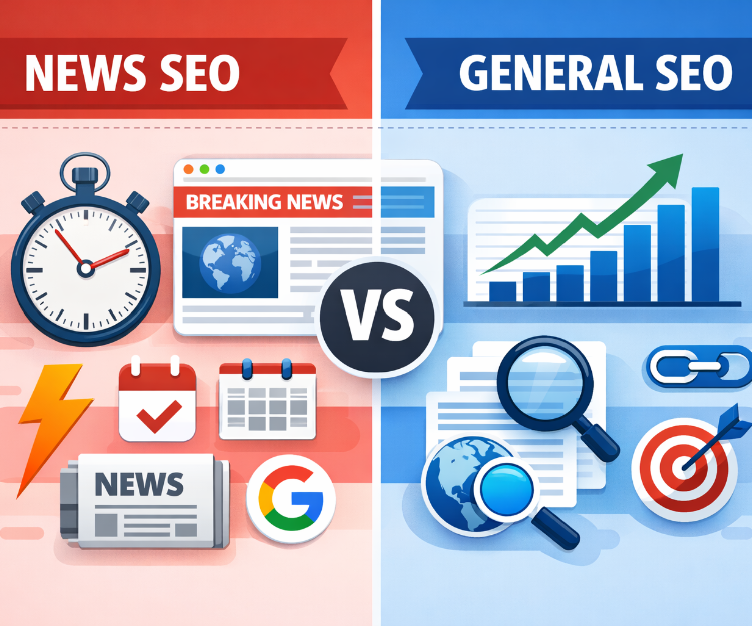 News SEO vs General SEO